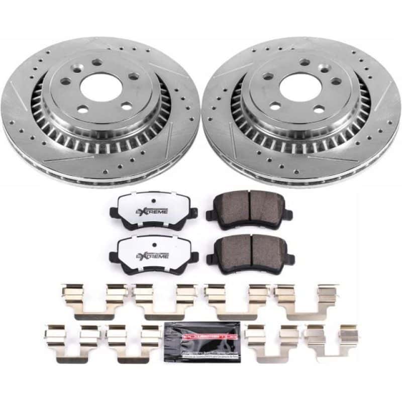 PowerStop — Power Stop 10-17 Volvo XC60 Rear Z36 Truck & Tow Brake Kit - view 1
