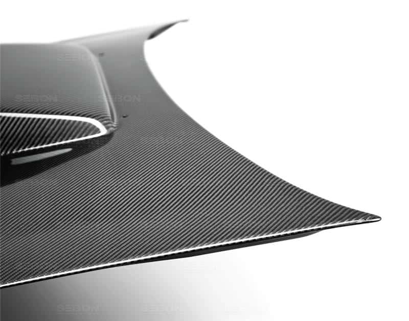 Seibon — Seibon 06-07 Subaru WRX/STi CWII Carbon Fiber Hood - view 17