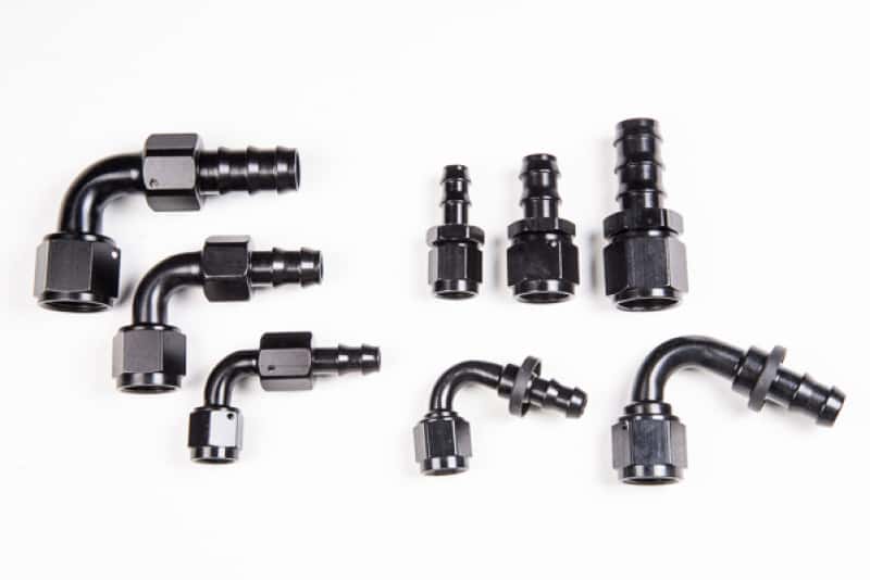 Radium Engineering — Radium Engineering 10AN Straight Pushlok Hose End - view 1