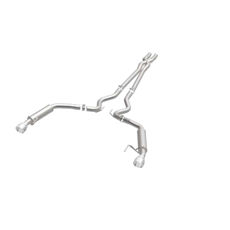Magnaflow — MagnaFlow Cat Back, SS, 2.5in, Competition, Dual Split Polished 4.5in Tips 2015 Ford Mustang V6 3.7L
Cat-Back - view 23