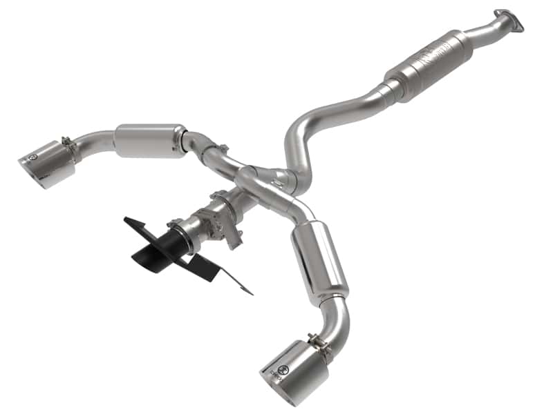 aFe — aFe 23-24 Toyota GR Corolla L3 1.6L (t) Gemini XV 3in to 2-1/2in Cat Back Exhaust w/ Polished Tips
Cat-Back Exhaust - view 1