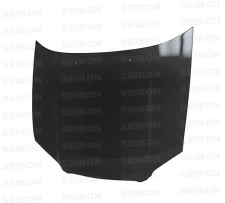 Seibon — Seibon 04-05 Subaru WRX/STi RS Carbon Fiber Hood - view 7