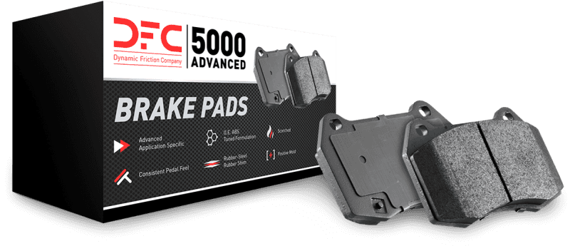 DFC — DFC 22-25 Dodge Journey Front 5000 Advanced Ceramic Brake Pads and Hardware Kit
DFC Brake Pad Set - view 2