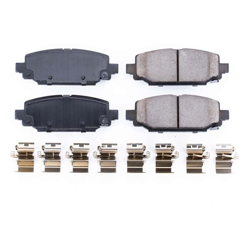 PowerStop — Power Stop 18-19 Jeep Wrangler Rear Z17 Evolution Ceramic Brake Pads w/Hardware
Z17 Brake Pads - view 1