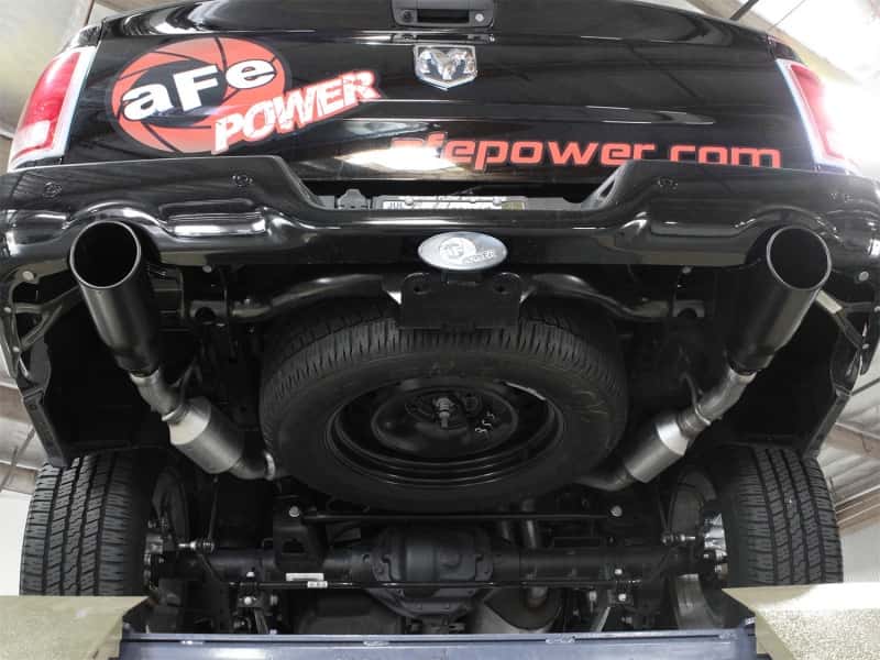 aFe — aFe Power 09-15 Dodge Ram 3.0L/5.7L Black Exhaust Tip Upgrade
Exhaust Tip Black - view 7