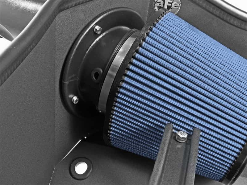 aFe — aFe MagnumFORCE Intakes Stage-2 P5R AIS P5R Ford Diesel Trucks 99-03 V8-7.3L (td)
Magnum FORCE Intake
AirIntKt - view 5