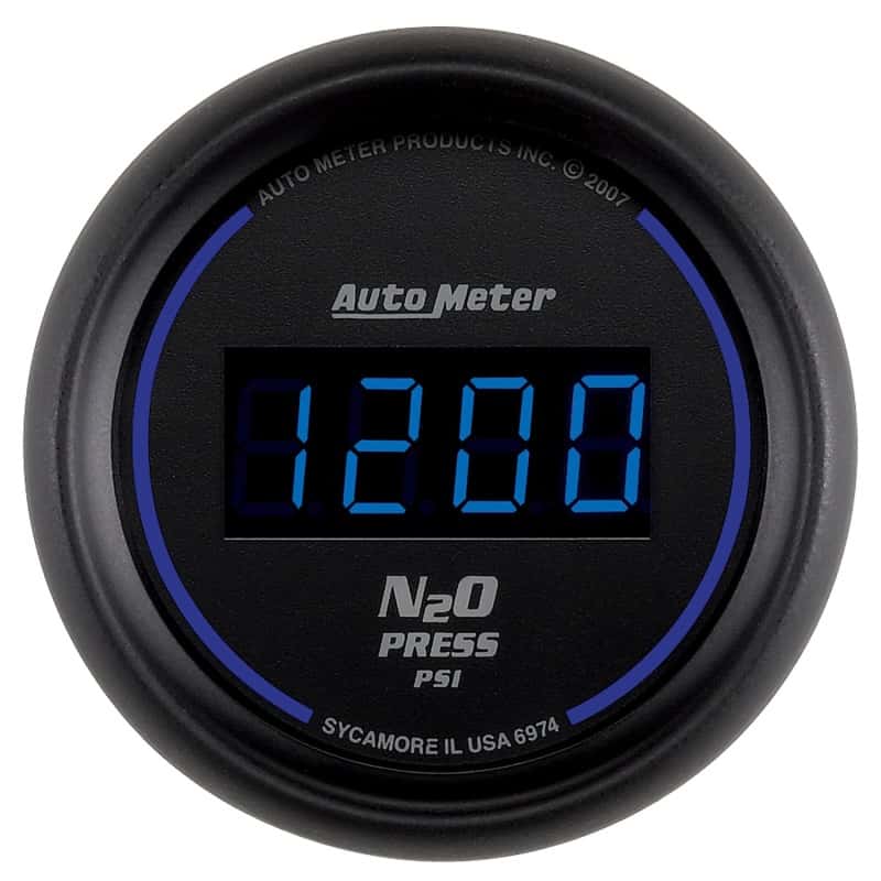 AutoMeter — Autometer Ultra-Lite 2-1/16in 1600 PSI Digital Nitrous Pressure Gauge - Black
GA 2" N2O Press CBD - view 1