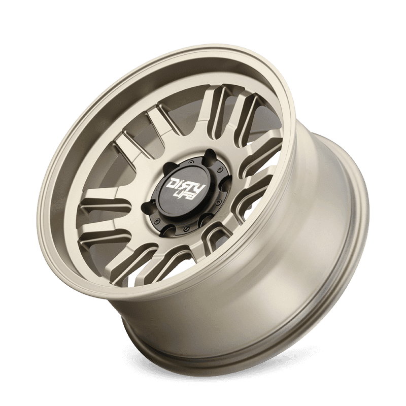 Dirty Life — Dirty Life 9310 Canyon 17x9 / 6x139.7 BP / 0mm Offset / 106mm Hub Satin Gold Wheel - view 3