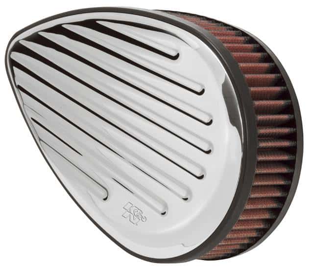K&N Engineering — K&N H/D Sportster Filter Kit Teardrop Grooved Intake System
Air Intake System - view 2