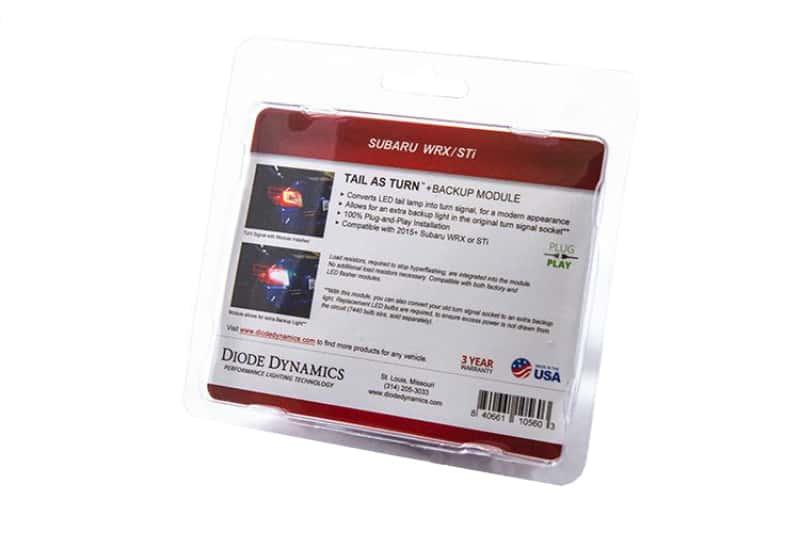 Diode Dynamics — Diode Dynamics 15-21 Subaru WRX / STi Tail as Turn +Backup Module (USDM) Module Only - view 8
