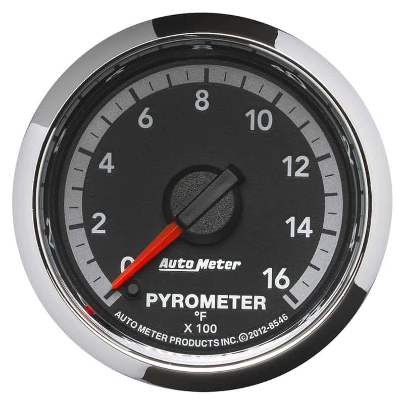 AutoMeter — Autometer Gen4 Dodge Factory Match 52.4mm Full Sweep Electronic 0-1600 Deg F EGT/Pyrometer Gauge
2-1/16" PYROMETER, 0 - view 1