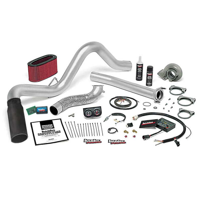 Banks Power — Banks Power 94-95.5 Ford 7.3L Man Stinger-Plus System - SS Single Exhaust w/ Black Tip
Power/Efficiency Sys
Stinger-Plus Bundle - view 3