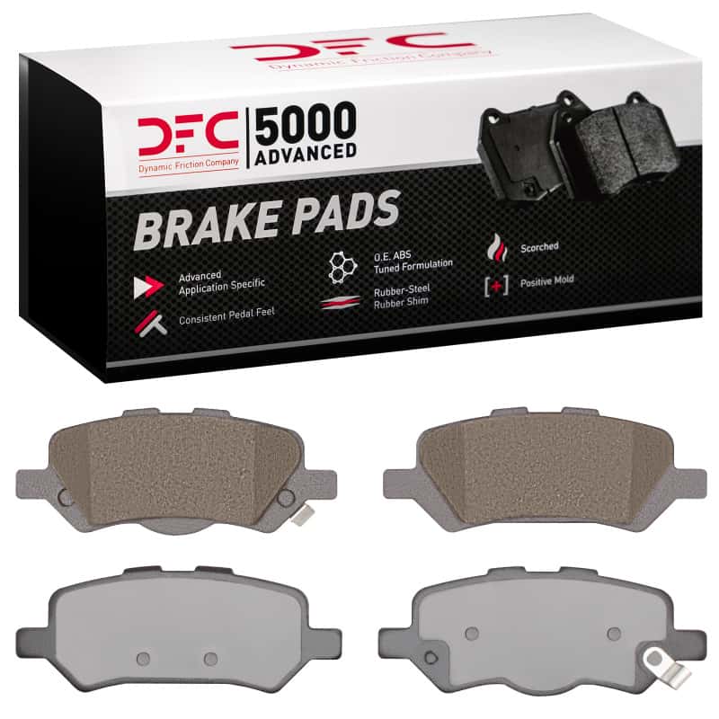 DFC — DFC 09-15 Toyota Venza Rear 5000 Advanced Ceramic Brake Pads
DFC Brake Pad Set - view 1