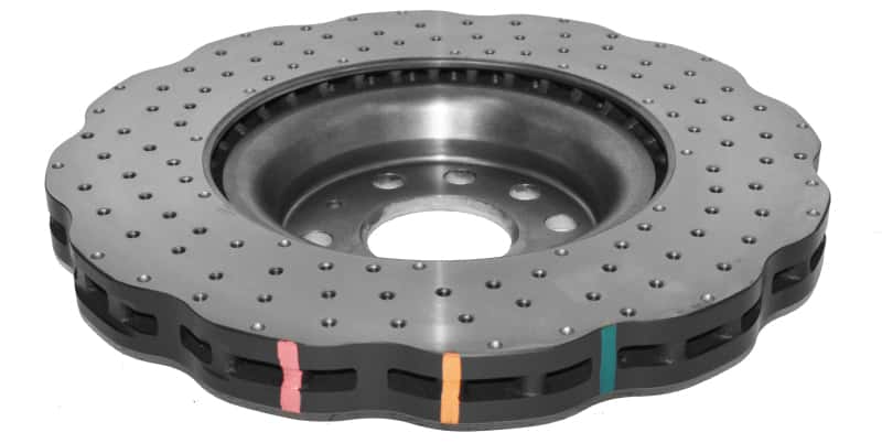 DBA — DBA 15-20 Volkswagen Golf R Front 4000 Series Cross Drilled Rotor w/Silver Hat
Brake Rotor
Brake Disc - view 2