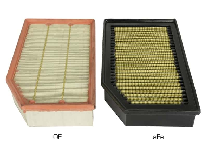 aFe — aFe Magnum FLOW Pro GUARD 7 OE Replacement Filter 2018+ Jeep Wrangler (JL) V6 3.6L
Magnum FLOW Filter - view 3