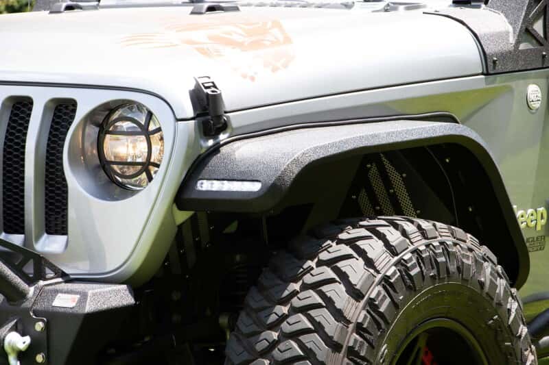 Fishbone Offroad — Fishbone Offroad 2018+ Jeep Wrangler JL Rear Fenders Elite Aluminum - view 7