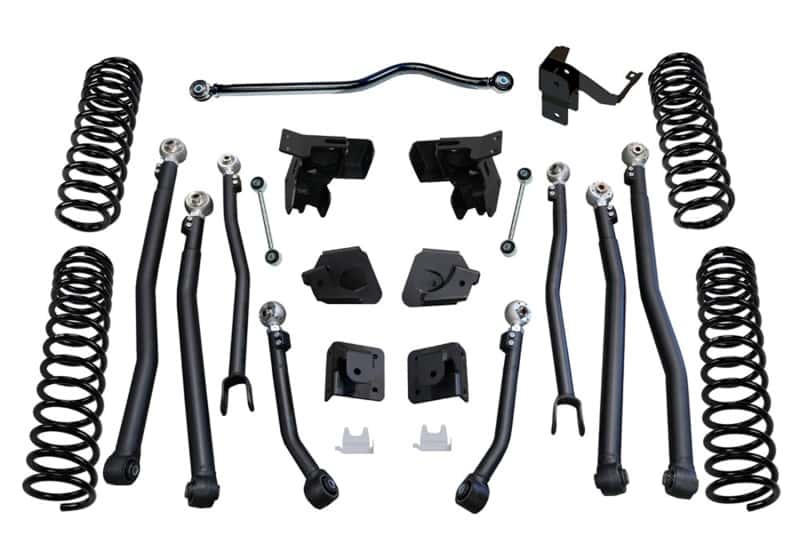 Superlift — Superlift 07-18 Jeep Wrangler JK 4in Long Arm Kit - Fox RES Shocks - view 1