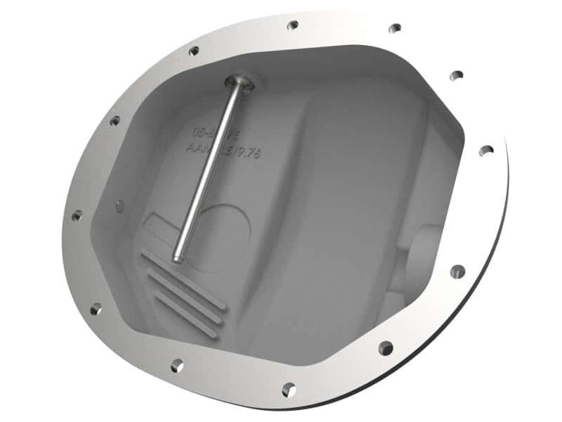 aFe — aFe Power Pro Series AAM 9.5/9.76 Rear Diff Cover Black w/Mach Fins 14-19 GM Silverado/Sierra 1500
Differential Cover - view 3