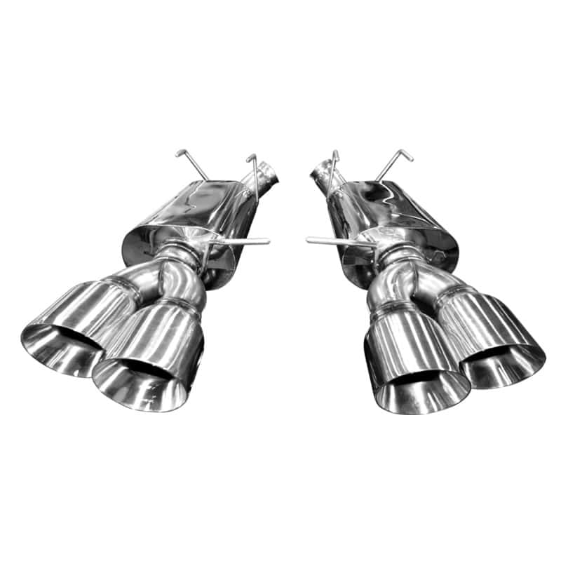 Kooks Headers — Kooks 13-14 Ford Mustang GT500 5.8L 4V 2 3/4in x 3in OEM Cat-back Exhaust
2-3/4in. x 3in. Cat-
2-3/4" x 3" Cat-Back - view 3