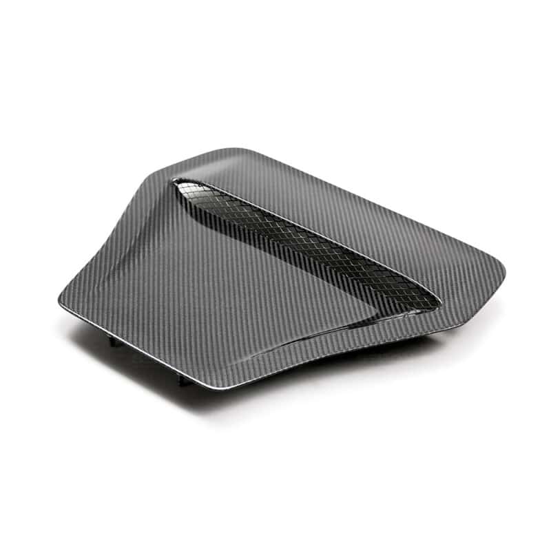 Seibon — Seibon 2017+ Honda Civic Type R OE-Style Carbon Fiber Hood Scoop - view 4