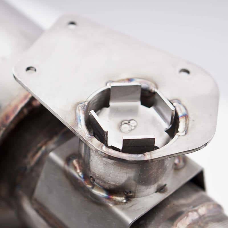 Stainless Works — Stainless Works 2016+ Chevy Camaro SS 3in Legend Factory Connect Axle Back w/Valve & 4in Quad Tips
CA16RVMKSFCL

Exhaust System - view 8