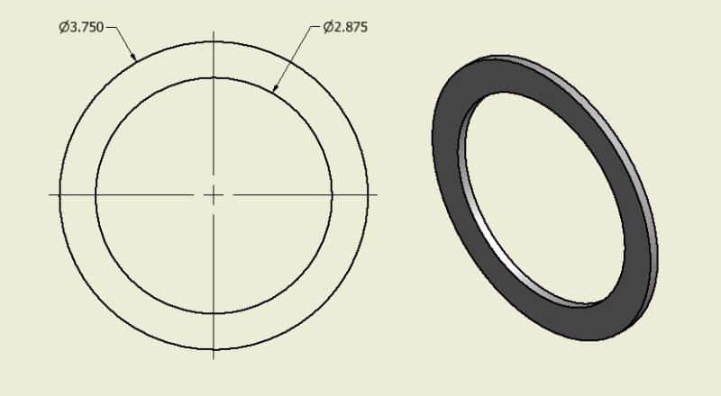 UMI Performance — UMI Performance Spring Spacer Kit
Spring Spacer - view 2
