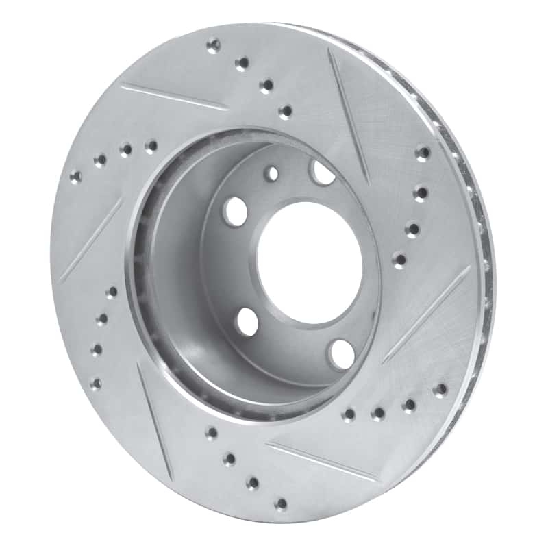 R1 Concepts — R1 1976-1993 Volvo 265 Front Left Drilled & Slotted Silver Brake Rotor
R1 Brake Rotor Drill - view 4