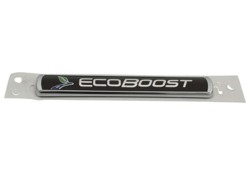 Ford Racing — Ford Racing Black/Silver EcoBoost Emblem 3-1/2in x 9/16in - Set of 2
Emblem - view 13