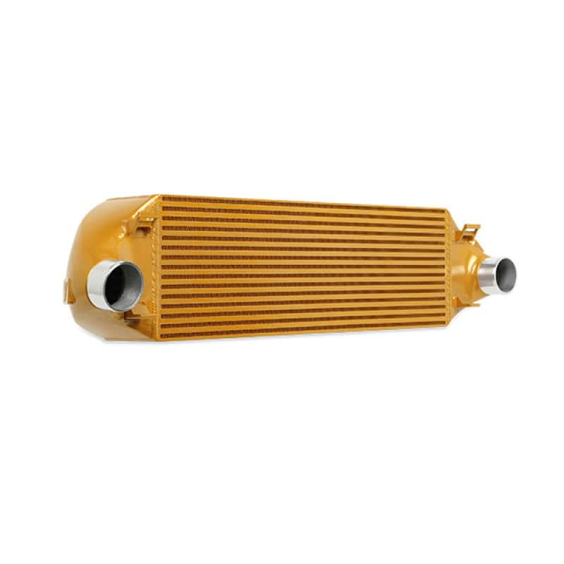 Mishimoto — Mishimoto 2013+ Ford Focus ST Gold Intercooler w/ Polished Pipes - view 5