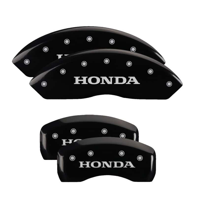 MGP — MGP 4 Caliper Covers Engraved Front & Rear Honda Black finish silver ch
Caliper Covers - view 1
