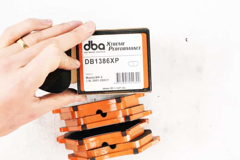 DBA — DBA 01-05 Miata w/ Sport Suspension XP650 Front Brake Pads
Brake Pad - view 3