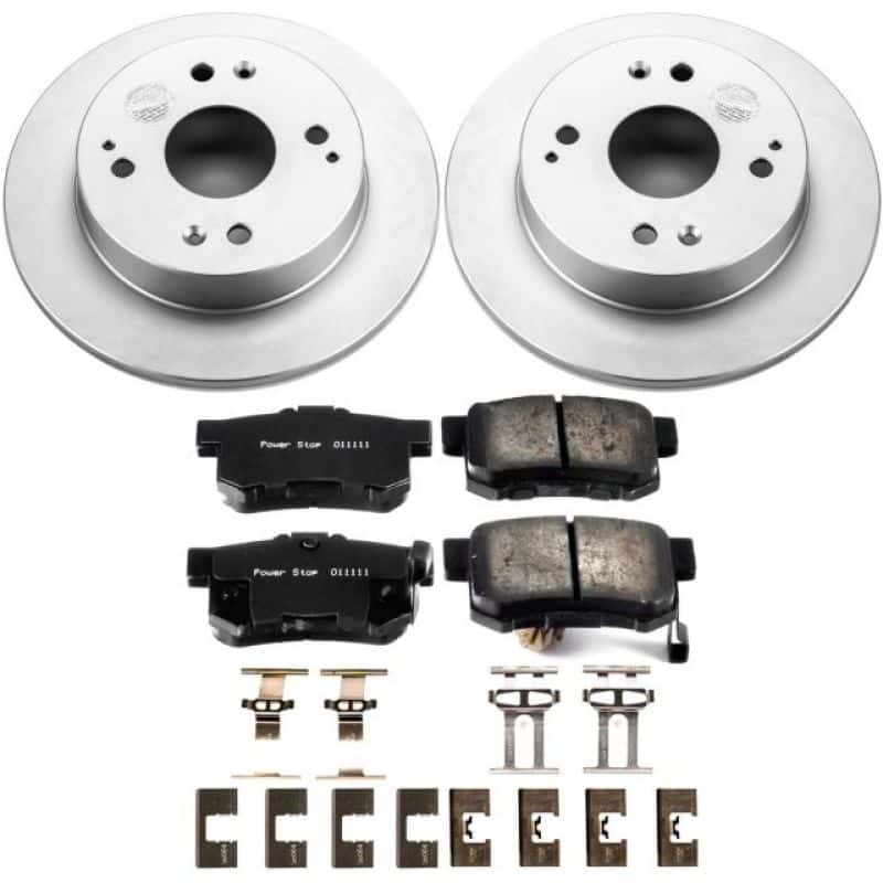 PowerStop — Power Stop 1997 Acura CL Rear Z17 Evolution Geomet Coated Brake Kit - view 1