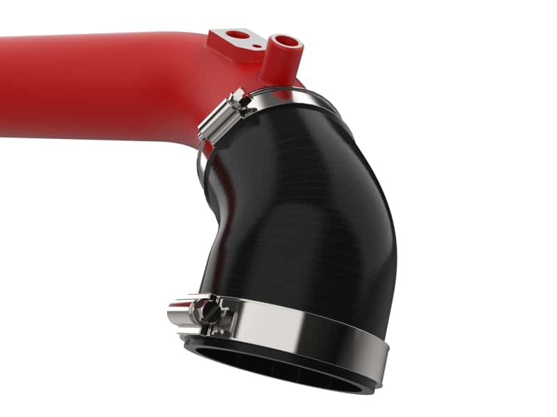 aFe — aFe 2024+ Jeep Wrangler JL L4-2.0L (t) BladeRunner 2-1/2in Aluminum Hot Charge Pipe - Red
Hot Charge Pipe - view 5