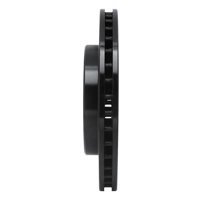 R1 Concepts — R1 88-07 Dodge Colt Front Left Drilled & Slotted Black Brake Rotor
R1 Brake Rotor Drill - view 3