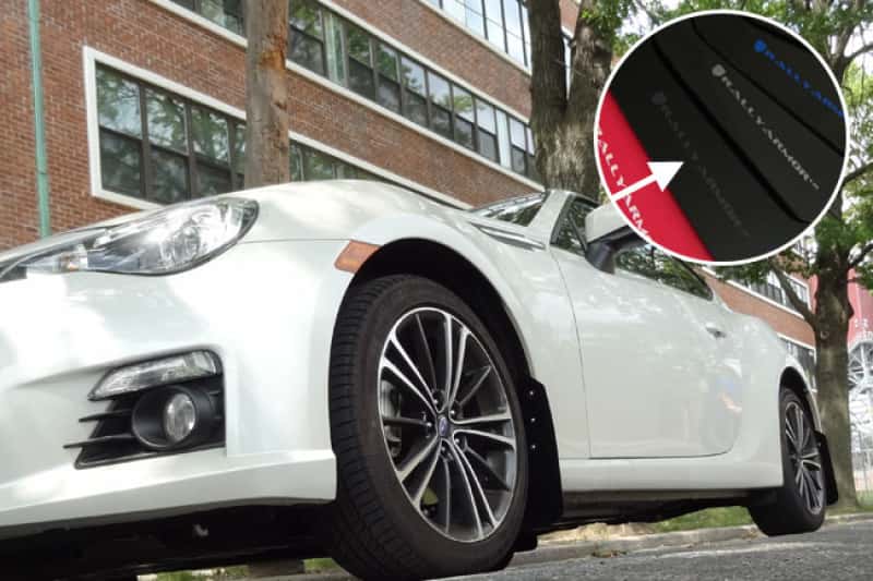 Rally Armor — Rally Armor 13-17 Subaru BRZ/Toyota FR-S Black UR Mud Flap w/Grey Logo
Mud Flap - view 2