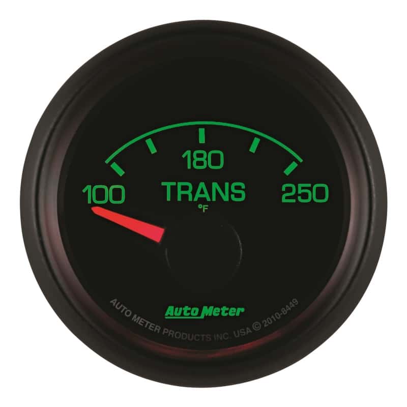 AutoMeter — Autometer Factory Match Ford 52.4mm Short Sweep Electronic 100-250 Deg F Transmission Temp Gauge
GA 2" TRNS 250F FFM - view 6