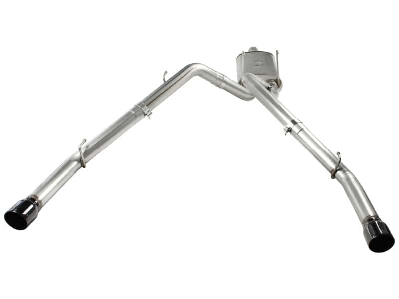 aFe — aFe MACHForce XP Exhausts Cat-Back SS-409 EXH CB Dodge Ram 1500 5.7L HEMI 09-13 Glossed Black
Cat-Back Exhaust
MACH Force XP - view 3