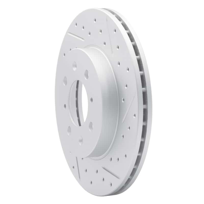 R1 Concepts — R1 12-15 Scion Iq Front Right Drilled & Slotted Geo-Carbon Rotor - view 2