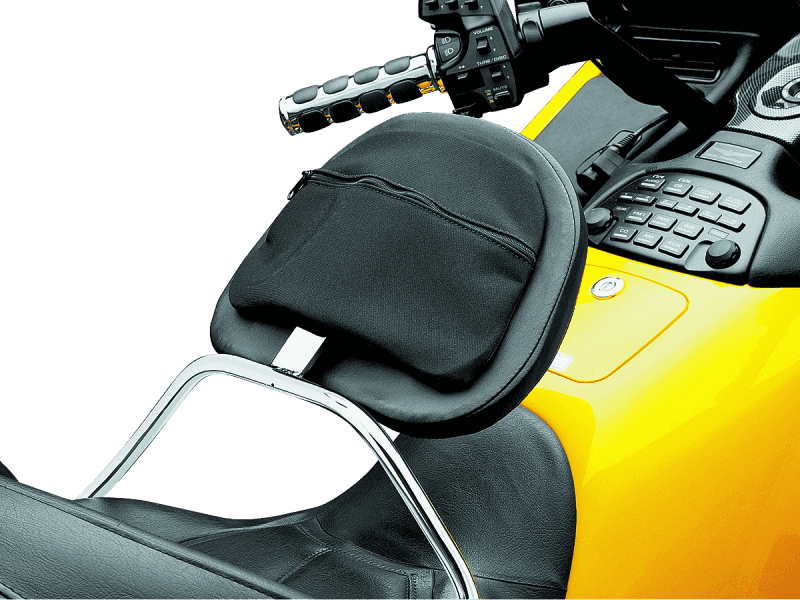 Kuryakyn — Kuryakyn Rider Backrest Honda GL1800 01-10 Models Chrome - view 2