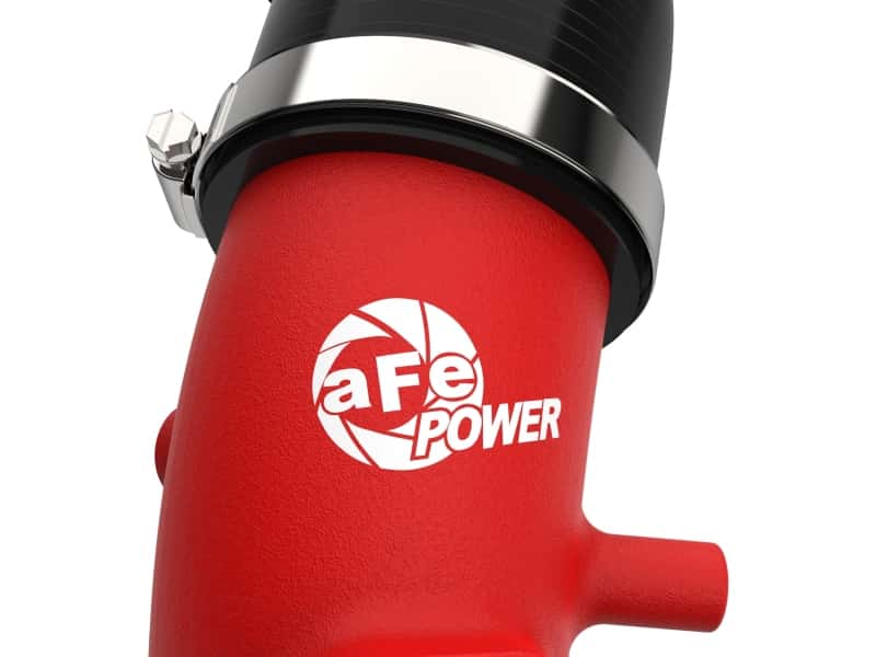 aFe — AFE 19-22 Hyundai Veloster N BladeRunner Aluminum Hot & Cold Charge Pipe Kit - Red
Charge Pipe Kit - view 3