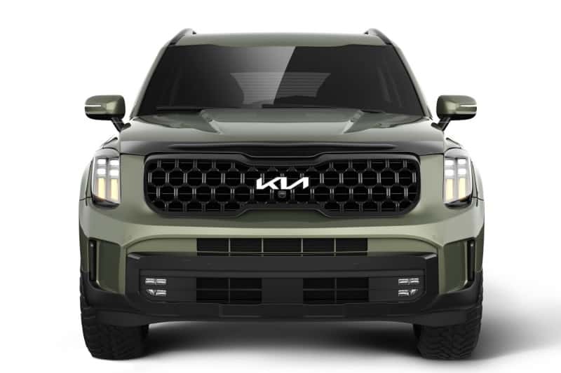 Husky Liners — Husky Liners 20-24 Kia Telluride Aeroskin Hood Protector - Smoke
Hood Shields - view 2