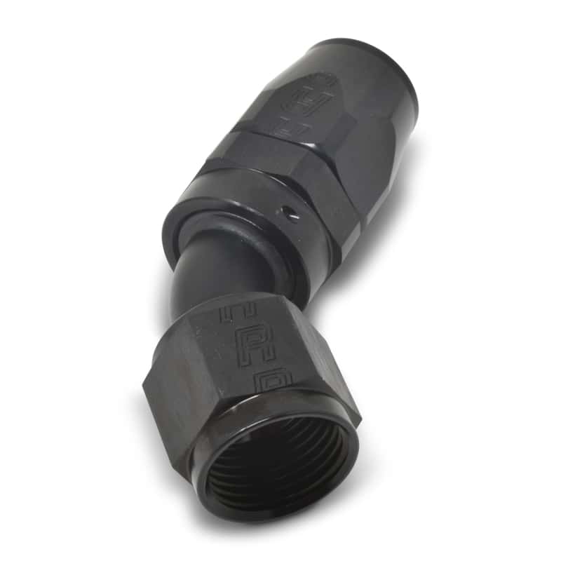 Russell — Russell Performance -8 AN Black 45 Degree Full Flow Hose End
Hose Fitting - view 6