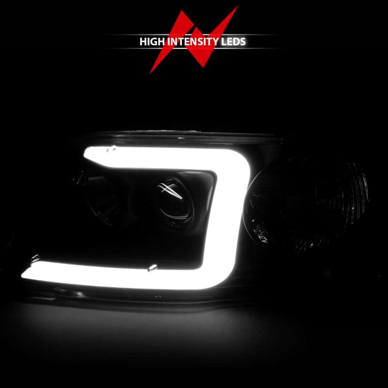ANZO — ANZO 1997-2003 Ford F-150 Projector Headlights w/ Light Bar Black Housing
Head Light Set
HdLtSet - view 6