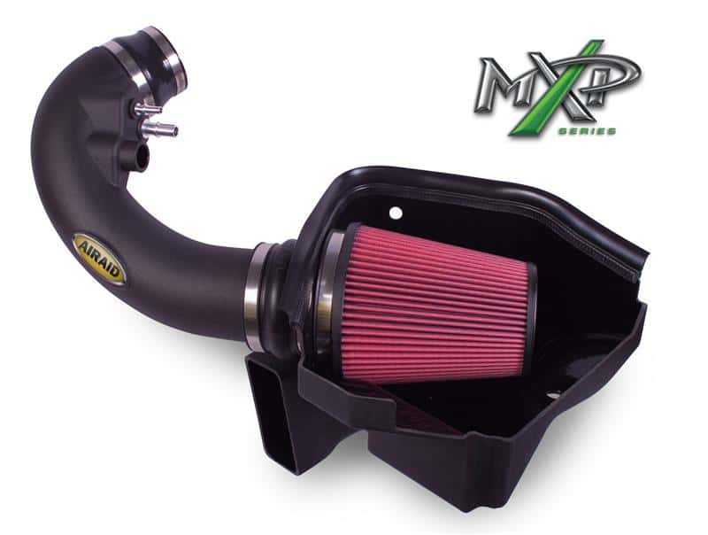 Airaid — Airaid 11-14 Ford Mustang GT 5.0L Race Only (No MVT) MXP Intake System w/ Tube (Oiled / Red Media)
Performance Air Inta
Air Intake System - view 4