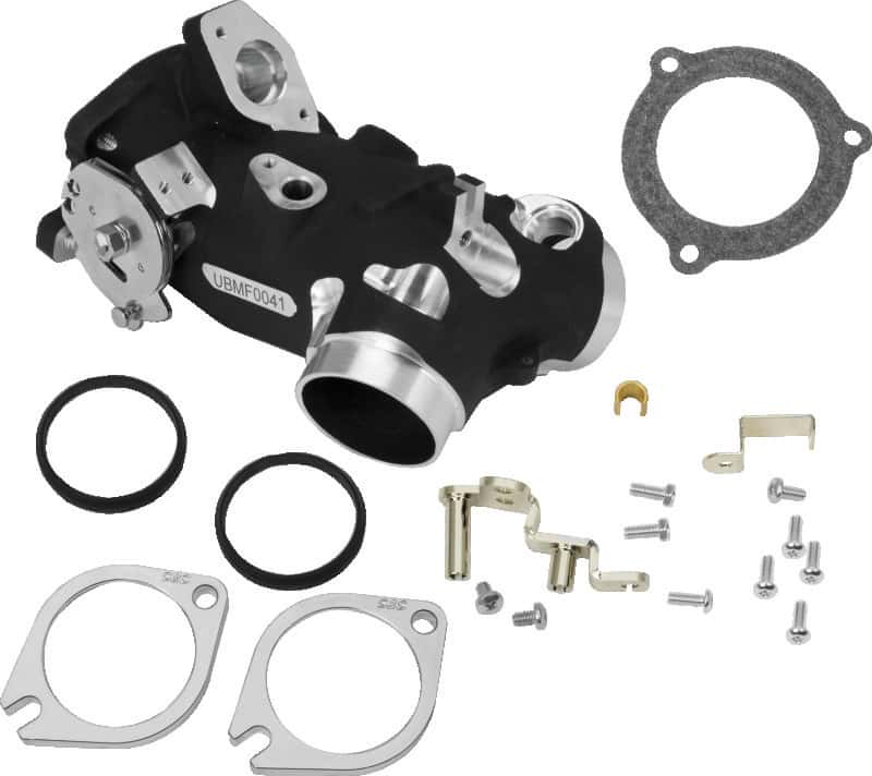 S&S Cycle — S&S Cycle 2006+ BT Size Code 405 Throttle Body Kit - Wrinkle Black - view 2