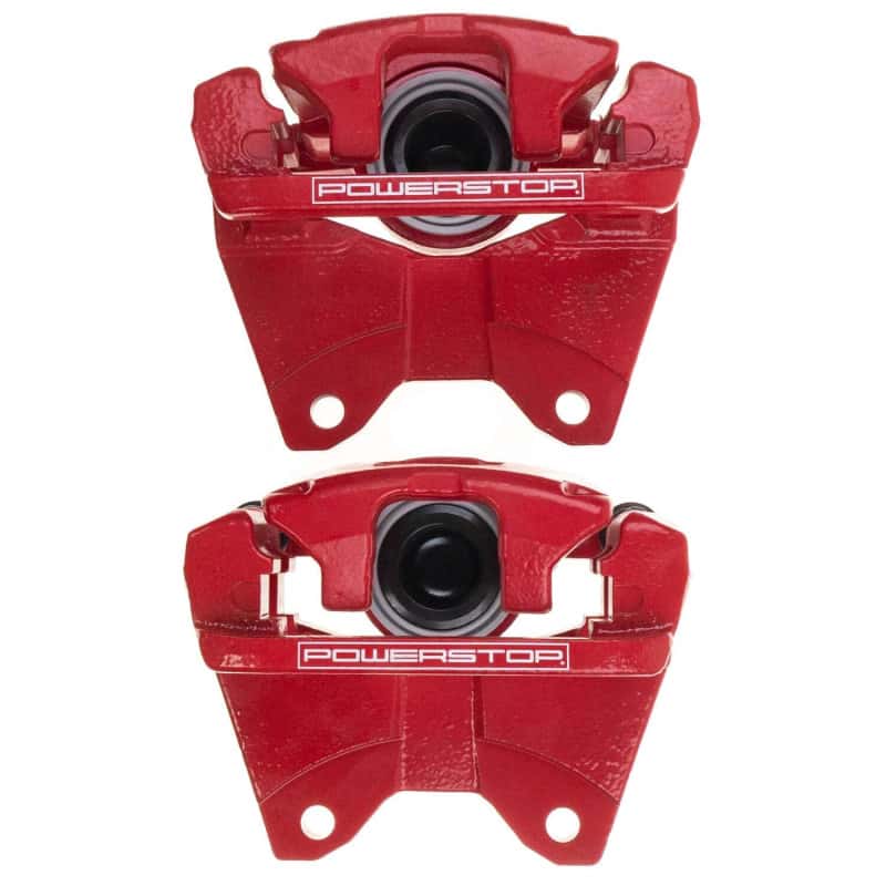 PowerStop — Power Stop 07-18 Jeep Wrangler JK Rear Red Caliper Pair w/Bracket
Caliper Set - view 1