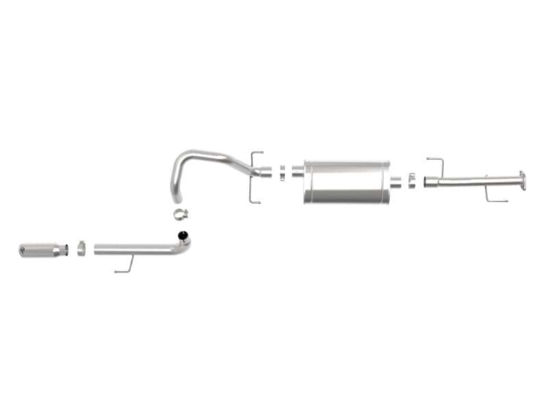aFe — aFe MACHForce XP 2.5in 304-SS Exhaust Cat-Back w/ Polished Tip 10-20 Toyota 4Runner V6-4.0L
Cat-Back Exhaust - view 2