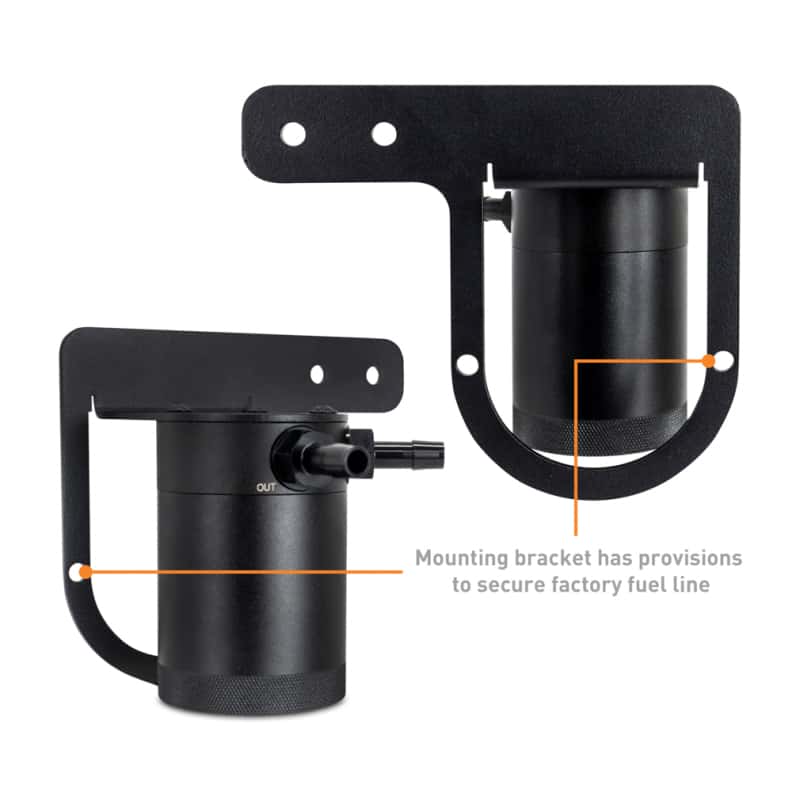 Mishimoto — Mishimoto 2022+ Honda Civic 1.5T Baffled Oil Catch Can PCV Side
Oil Catch Can Kit - view 3