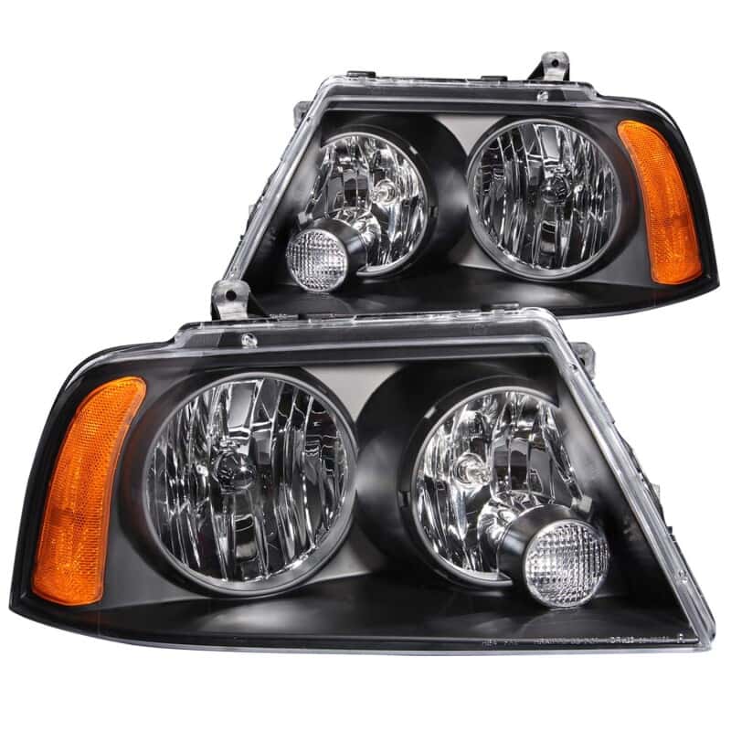 ANZO — ANZO 2003-2006 Lincoln Navigator Crystal Headlights Black
Head Light Set
HdLtSet - view 2
