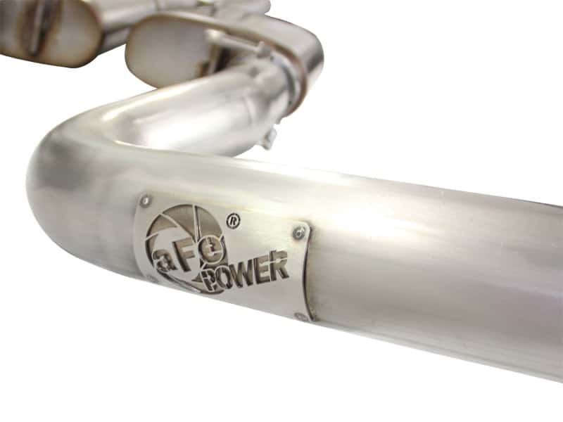 aFe — aFe MACHForce XP Exhausts Cat-Back SS-409 EXH CB Dodge Challenger SRT-8 08-12 V8-6.1/6.4L
Cat-Back Exhaust
ExhstSysKt - view 3